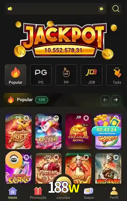 Promoções Especiais no 188w App